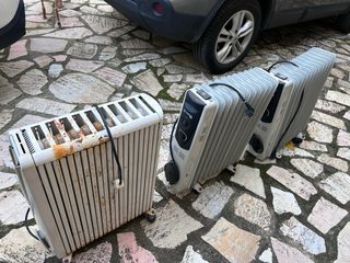 3 Radiadores Eléctricosfuncionan