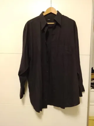 Camisa Negra 100% Algodón