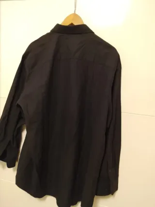 Camisa Negra 100% Algodón