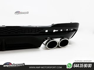 DIFUSOR TRASERO PARA AUDI A4 B9 BERLINA / AVANT S-LINE 2019-2024