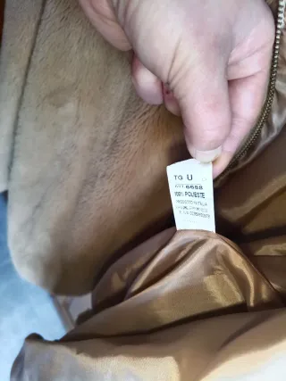 Cazadora juvenil beige