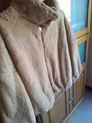 Cazadora juvenil beige