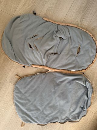 Saco Silla Coche Bebé Cubrepiés Grupo 0