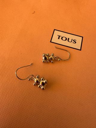 Pendientes Tous Bubble Bear Plata