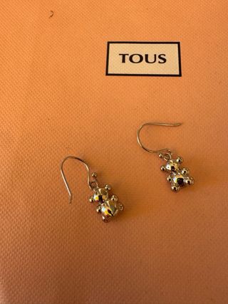 Pendientes Tous Bubble Bear Plata