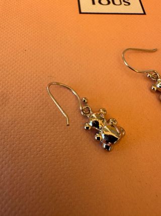 Pendientes Tous Bubble Bear Plata