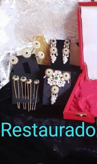 Se restaura aderezos de fallera