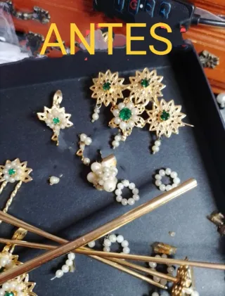 Se restaura aderezos de fallera