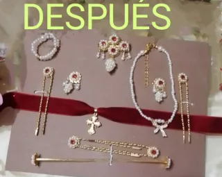 Se restaura aderezos de fallera