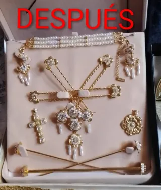 Se restaura aderezos de fallera