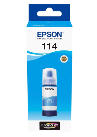 Tinta Epson 114 Cyan EcoTank Claria ET Original