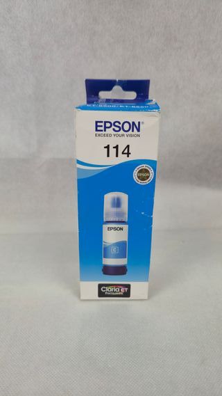 Tinta Epson 114 Cyan EcoTank Claria ET Original