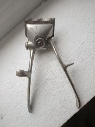 Cortapelos antiguo manual