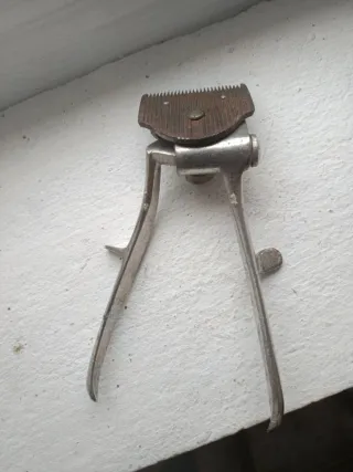 Cortapelos antiguo manual