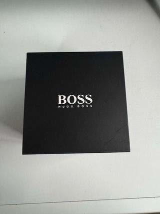 Reloj Hugo Boss Nuevo Plata y Blanco