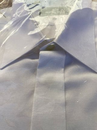 Camisa de vestir nueva Royal Blue m/l T-39