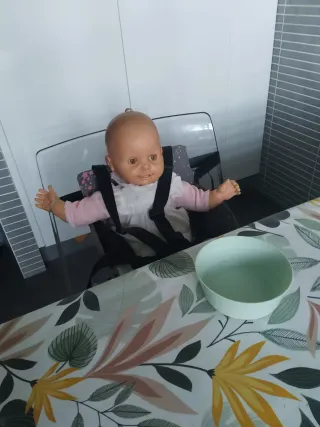 Trona de viaje portátil