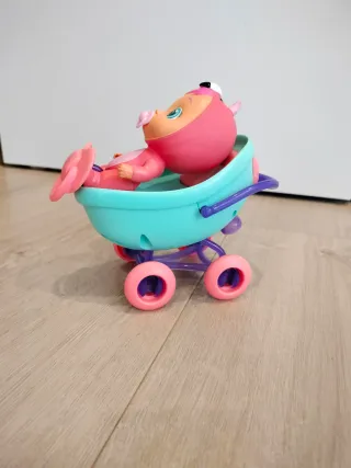 Lote Bebés Llorones Carrito y Tienda