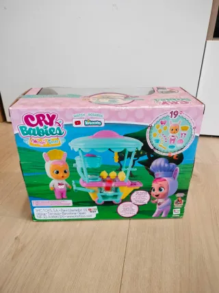 Lote Bebés Llorones Carrito y Tienda