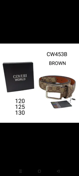 Cintura Coveri World Uomo vari colori