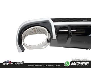 DIFUSOR TRASERO PARA AUDI A4 B9 BERLINA / AVANT 2015-2019