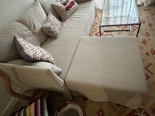 Divano letto Ikea 3 posti chaise longue