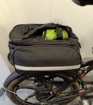 Bici electrica SAMEBIKE urban plegable accesorios