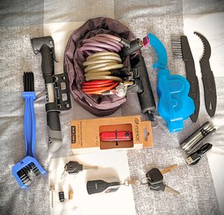 Bici electrica SAMEBIKE urban plegable accesorios