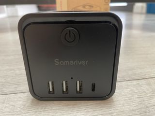 Enchufe Cubo Negro Sin Cable