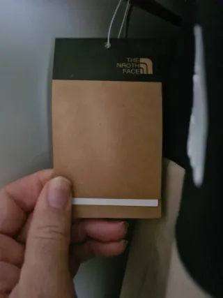 Cortavientos The North Face Beige y Negro