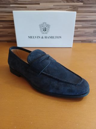 Mocasines Melvin & Hamilton Azul