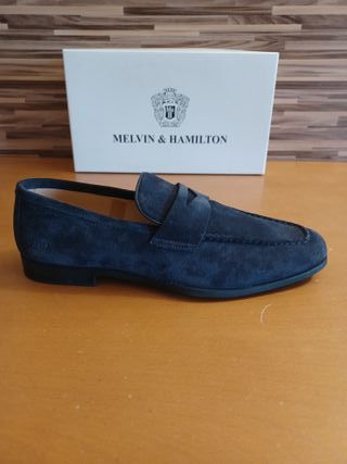 Mocasines Melvin & Hamilton Azul