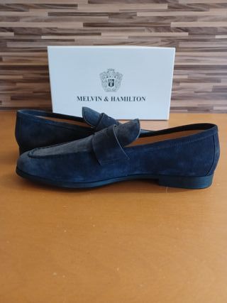 Mocasines Melvin & Hamilton Azul