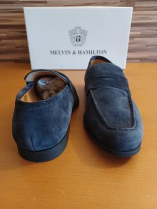 Mocasines Melvin & Hamilton Azul