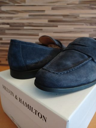 Mocasines Melvin & Hamilton Azul