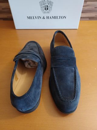Mocasines Melvin & Hamilton Azul