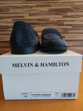 Mocasines Melvin & Hamilton Azul