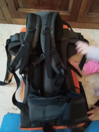 Zaino porta bimbo Makay arancione