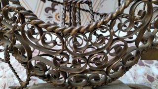 Barco de hierro forjado artesanal