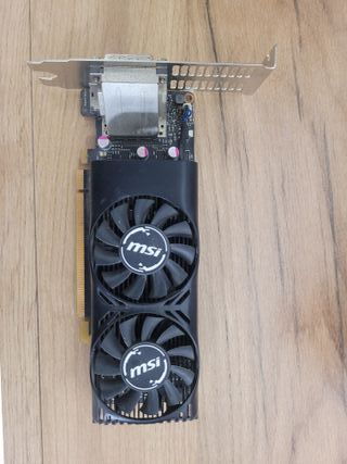 MSI GTX 1050 LP 2GB Tarjeta Gráfica Perfil Bajo