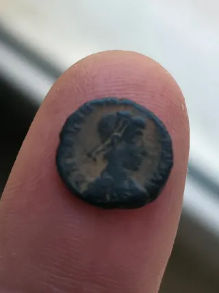 Moneta Romana Arcadius Theodosius-(Lecita Provenie