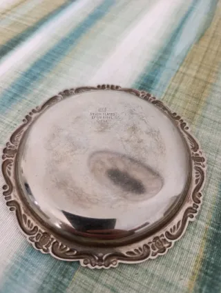 Cenicero Vintage Plateado