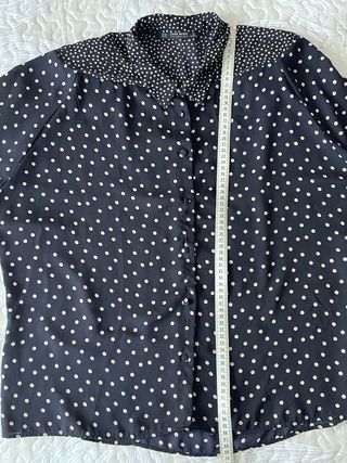 Camisa Zara lunares oversize