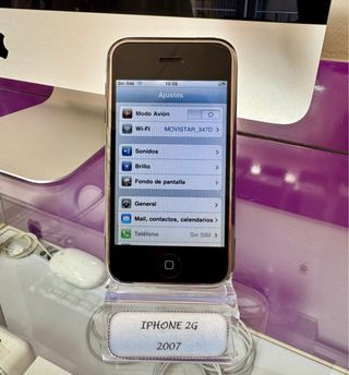 iPhone 2G 16GB Plata y Negro