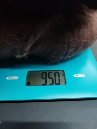 Lote 4 madejas(950gr) lana Mohair Poliamida