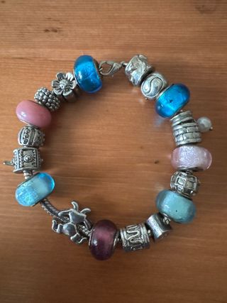 Pulsera bisutería charms varios