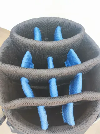 Bolsa de Palos de Golf Negra y Azul