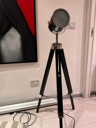 Lampada da terra stile studio fotografico