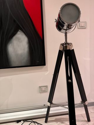 Lampada da terra stile studio fotografico