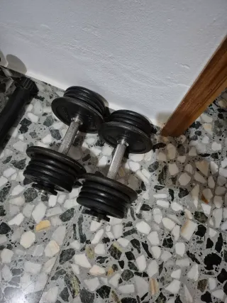 Mancuernas ajustables